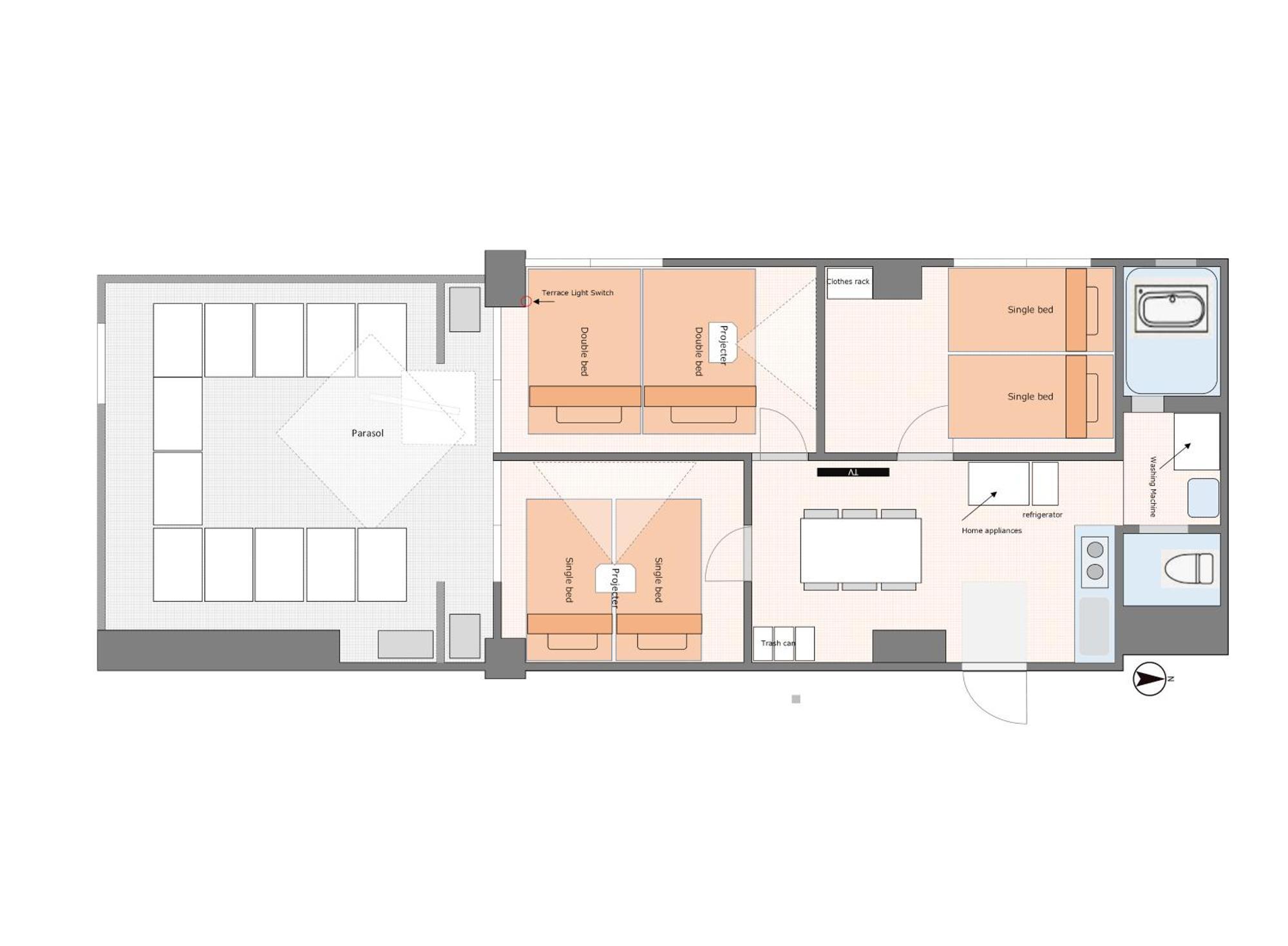 V.close To Shinjuku Kabukicho/korean Town/frwifi D Apartamento